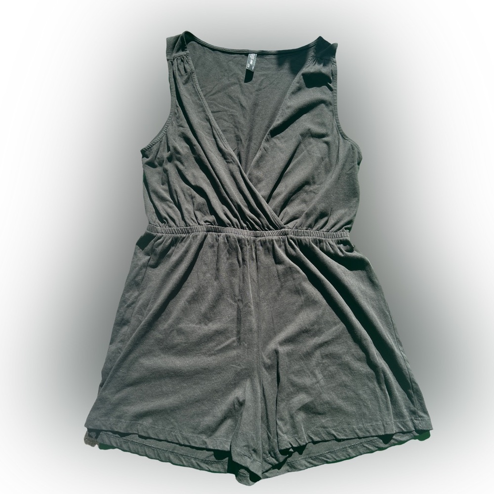 Black 100% Cotton Romper